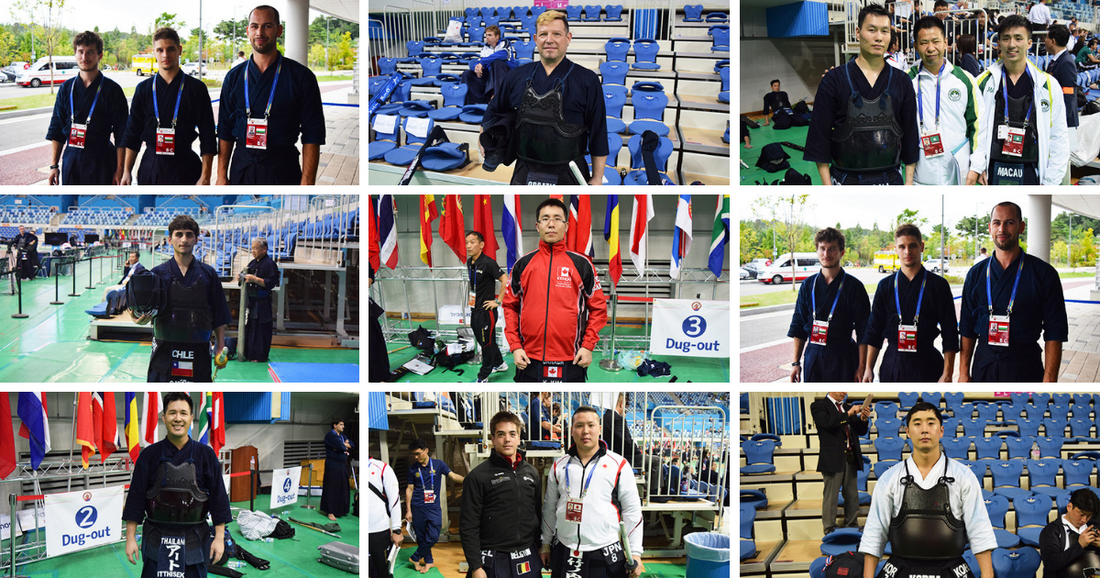 【大会初日】男子選手のオフショット&コメント 第17回世界剣道選手権大会