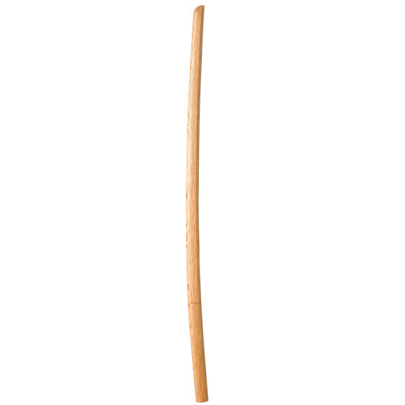 木刀 赤樫普及品 少年用91cm 中刀(平峰) 鍔・鍔止め付