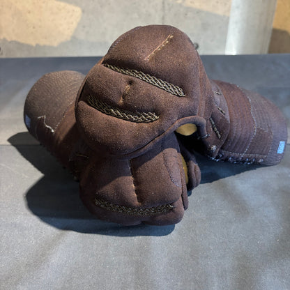 【松勘工業】閃HIRAMEKI BLUEブルー 総紺革 8mm具の目刺 防具セット